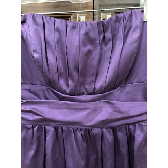 David's Bridal Short Strapless Dress Size 14 - Picture 3 of 5